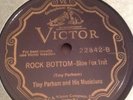 Victor 78 RPM Tiny Parham / Earl Hines - Rock Bottom 22842 E+