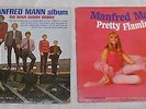MANFRED MANN 2 LP LOT, THE MANFRED MANN ALBUM & PRETTY FLAMINGO, ORIGINAL VINYL