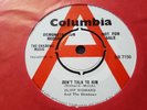 CLIFF RICHARD Don't Talk To Him  ORIGINAL 1963 Columbia DB7150  Red White  DEMO