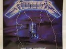 Metallica- Ride The Lightning LP EX Original Megaforce Press 1A/1A