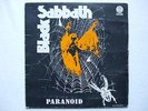 BLACK SABBATH - PARANOID / WICKED WORLD+1 45/7 EP 1972 PORTUGAL VERTIGO UNIQUE
