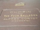 CHOPIN THE FOUR BALLADES ALFRED CORTOT HMV DB2023-2026