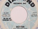 RUBY WINTERS Better / I Want Action DIAMOND 45 northern soul 7”  HEAR