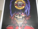 Guns N Roses LONDON - Pop Up store poster numbered 57/100 lithograph