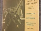 RARE Brahms Double Concerto Oistrakh Fournier Ed 1 UK Columbia SAX 2264 NM
