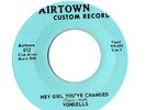 RARE  The Vondells - NORTHERN SOUL - Hey Girl You've Changed-Airtown HEAR