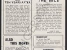 Original Marquee Club' London Flyer/Programme Nov 1967: Baldry/Herd/Nice