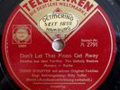 Teddy Stauffer - Dont´ Let That Moon... -A Tisket A Tasket - /10