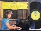 DGG 138672 MARTHA ARGERICH Piano Recital  RED STEREO Piano Recital SLPM Tulip