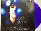 JOHNNY MARR - CALL THE COMET LTD EDITION HAND SIGNED PURPLE RECORD AUTOGRAPHED