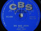 JIMMY DEAN - BIG BAD JOHN - SOUTH AFRICA - 78 RPM - NEAR MINT UNPLAYED CONDITION