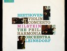 BEETHOVEN MILSTEIN LEINSDORF Violin Concerto LP SAX 2508 UK 1962 B/S ED1