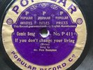 BLACK EUROPE: PETE HAMPTON ‘IF YOU DON’T CHANGE YOUR LIVING’ POPULAR 78, RARITY