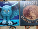 Two Vintage Original Albums By Rush-Fly By Night-1975/Caress Of Steel-1975