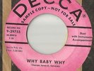 45 Promo Red Sovine & Webb Pierce Why Baby Why / Missing You