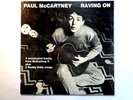 THE BEATLES VERY RARE PAUL McCARTNEY RAVING ON 4 UNRELEASED TRACKS VINYL RECORD