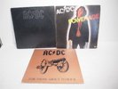 3 AC/DC Vinyl Records Back in Black, Those about to Rock, Powerage