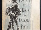 Rare Programme Yves SAINT-LAURENT / Roland PETIT - Ballets Cyrano 1959