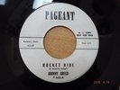 RARE-DOO-WOP-PAGEANT RECORDS 602-JOHNNY GRECO-ROCKET RIDE-PROMO-45