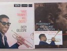 TWO DIZZY GILLESPIE VERVE RECORDS JAZZ LPS - HAVE TRUMPET - DUKE ELLINGTON