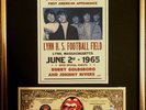 Rolling Stones 50th Anniversary Banknote + Mini Concert Poster - Free Shipping