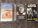 U.D.O. [3 MC Cassette TAPE] Animal House + Faceless World + MeanMachine / UDO