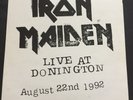 IRON MAIDEN LIVE AT DONINGTON 1992 - LP VINYL RECORD - RARE TRIPLE VINYL
