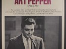 ART PEPPER: Early Art LP (Mono, 2 LPs, textured gatefold cover with very slight