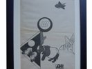 LED ZEPPELIN+3+III+Immigrant+POSTER+AD+RARE ORIGINAL 1970+FRAMED+FAST WORLD SHIP