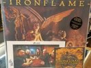 IRONFLAME- Lightning Strikes The Crown LIM.300 BLACK VINYL+CD rare US METAL LP