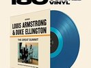 ARMSTRONG LOUIS & ELLINGTON DUKE THE GREAT SUMMIT VINILE LP TRANSPARENT BLUE