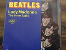 Beatles Lady Madonna Capitol 2138 Picture Sleeve 45 w Original Fan Club Insert