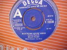 BILLY FURY RUN TO MY LOVIN ARMS/WHERE DO YOU RUN DEMO