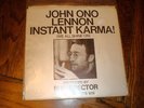 John Ono Lennon 45/PICTURE SLEEVE Instant Karma APPLE
