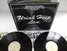 URIAH HEEP-LIVE.SUPERB 1ST UK PRESS NEAR MINT DOUBLE VINYL LP RECORD 1973