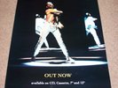 QUEEN FREDDIE MERCURY U.K. REC COM PROMO POSTER 'LIVING ON MY OWN' SINGLE 1984