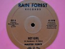 Master Force ?– Hey Girl / Don't Fight The Feeling / Color Vinyl,12