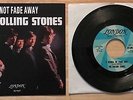 RARE SP THE ROLLING STONES NOT FADE AWAY + I WANNA BE YOUR MAN 2nd LABEL