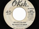 Northern Soul 45 BILLY BUTLER & CHANTERS Nevertheless/My Sweet Woman Okeh HEAR