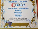 Vintage Vinyl 33RPM LP record.Camelot Original Broadway Soundtrack 1960 Loewe