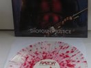 Razor Shotgun Justice Clear / Red Splatter Vinyl LP Record new