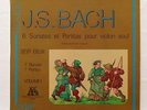 DEVY ERLIH - JS BACH sonatas & partitas for solo violin vol.1 ADES orig LP NM