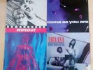 Rare Nirvana Vinyl - Hormoaning EP,  Sliver single, Come as you are single.