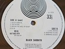 Black Sabbath 1970 UK Early 1st Press All Errors Vertigo Swirl Philips 1Y1 - 2Y1