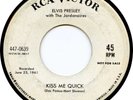 Elvis Presley USA PROMO/DEMO DJ copy 45 Kiss Me Quick 447-0639 VG+/VG+ 4/64