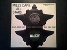 Miles Davis, Walkin', PRLP 7076, 1st danish mono, Metronome, RVG, EX