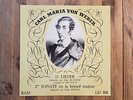 BAM LD048 - Weber - 13 Lieder - Irene JOACHIM - Piano Sonata - Helene BOSCHI -NM