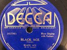 Decca 7281 BLACK ACE Trifflin Woman -2 guitars 1936 V+/E- TEXAS SLIDE   78 rpm