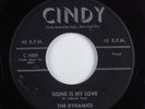 Doo Wop 45 DYNAMICS Gone Is My Love CINDY HEAR