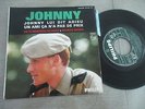 45t ep 437.007 bando noir languette bleu JOHNNY HALLYDAY Lui dit adieu+3
